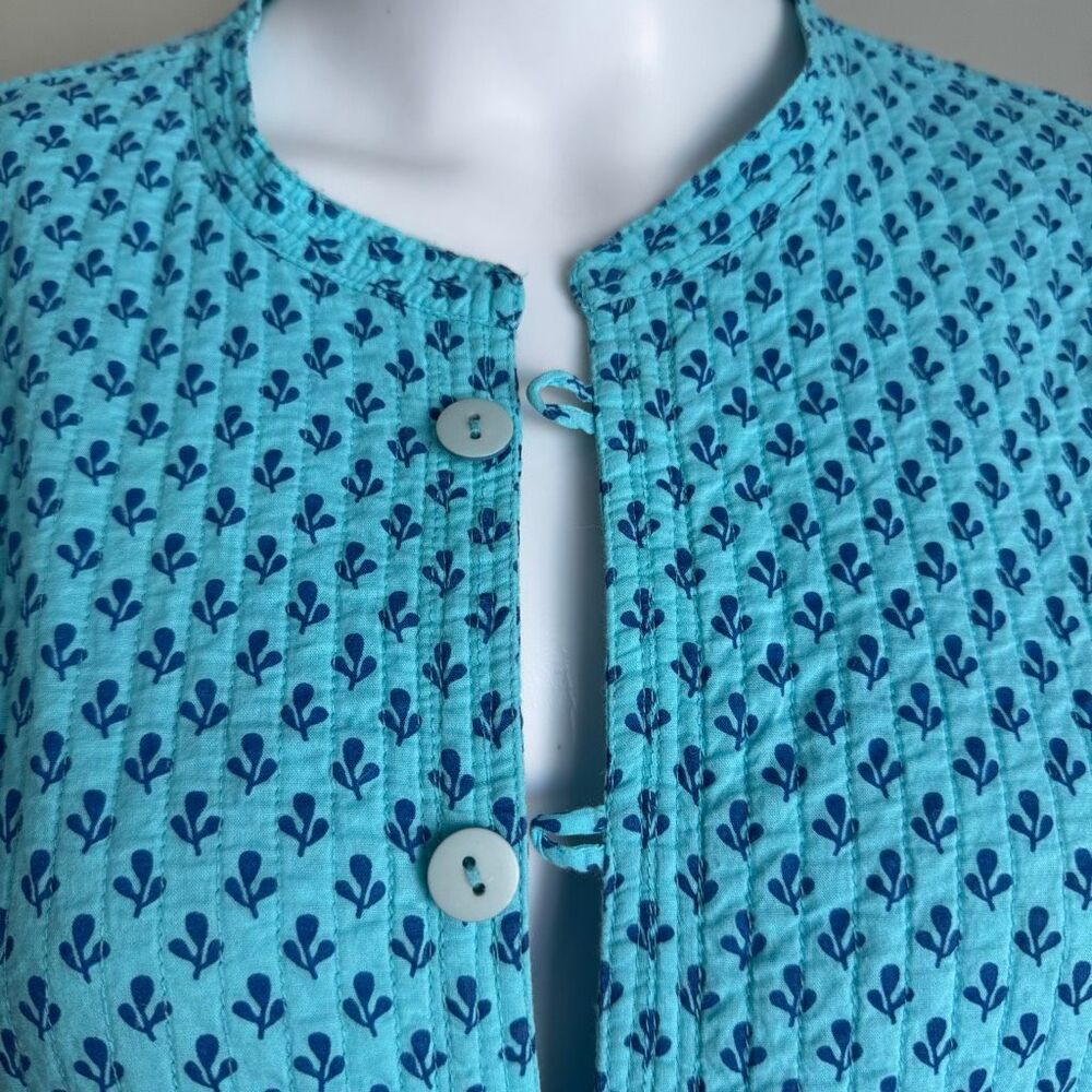 Appleseeds Reversible Quilted Patchwork Jacket 10… - image 5